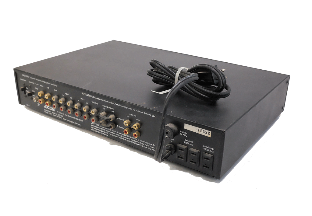 Adcom GFP 555 High-End Home Theater Preamplifier - Audiophile Stereo Preamp for Music & Movie Sound Systems - Perfect for Home Theater Setup & Hi-Fi Audio Listening