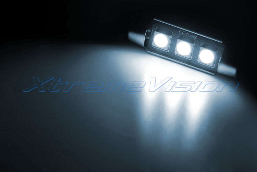 XtremeVision Cool White Interior LED Light Bulbs Kit for Lincoln LS 2000-2006 (10-Piece Set) with Installation Tool - Upgrade Car Cabin Lighting for Better Visibility at Night