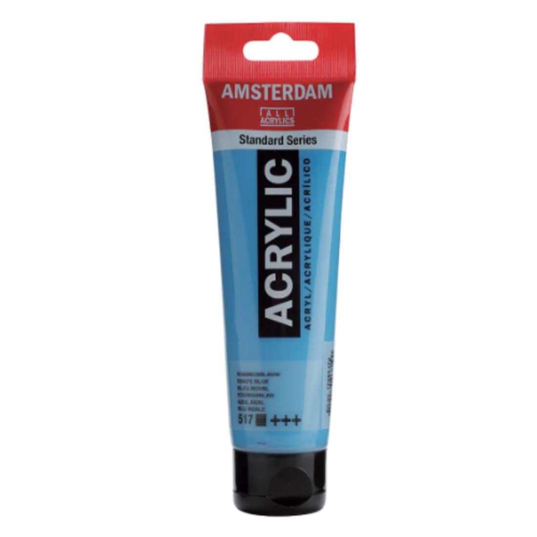 Amsterdam Standard Acrylic Paint - 120ml Tube (Pyrrole Red) | Professional Artist Quality for Canvas Painting, DIY Crafts & Home Decor