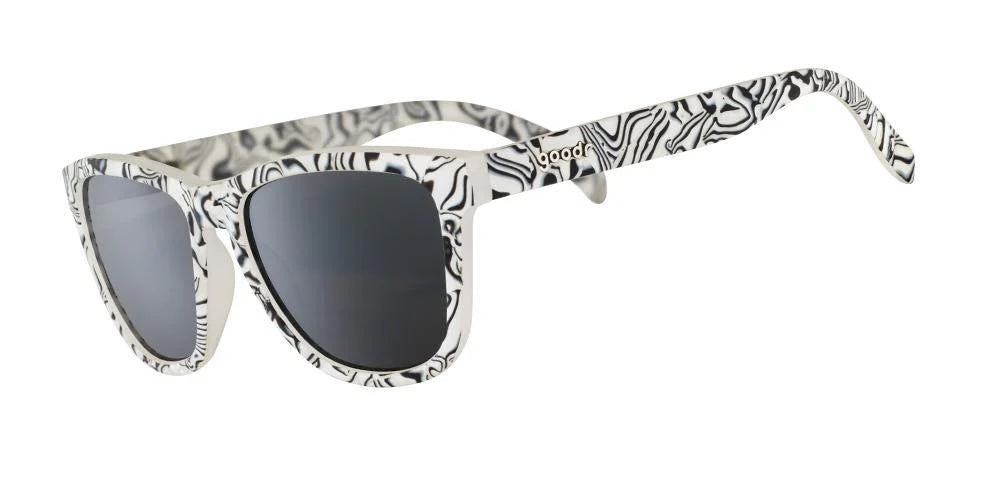 Goodr Zebra Jasper's Life Coach Sunglasses - Polarized UV Protection for Running, Cycling & Outdoor Activities