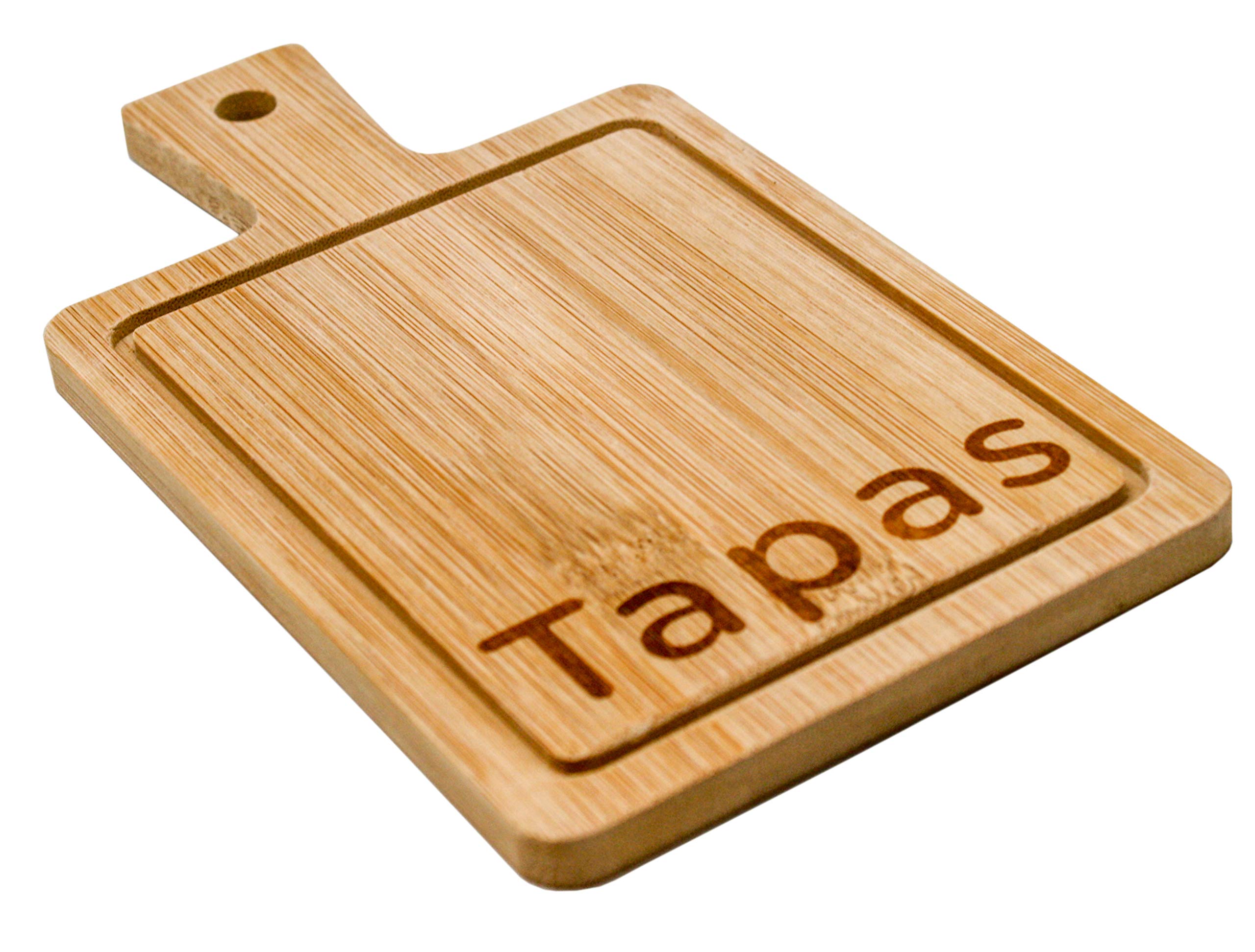 Premium Nerthus FIH 359 Wooden Snack Tray - Elegant Serving Platter for Cheese, Fruits, Charcuterie - Perfect for Parties, Picnics, and Home Entertaining