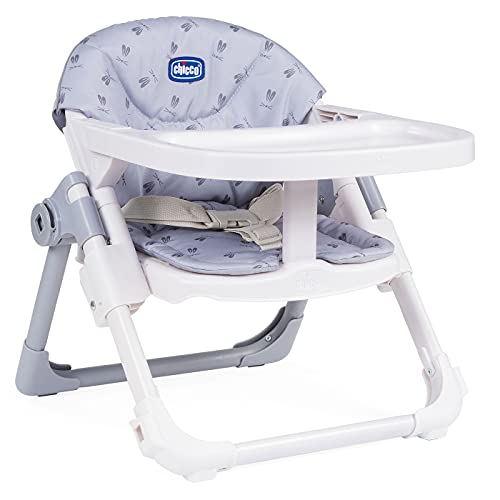 Chicco Chairy Booster Seat for Toddlers - Adjustable Bunny Design High Chair for Babies & Kids - Perfect for Dining, Travel & Outdoor Picnics