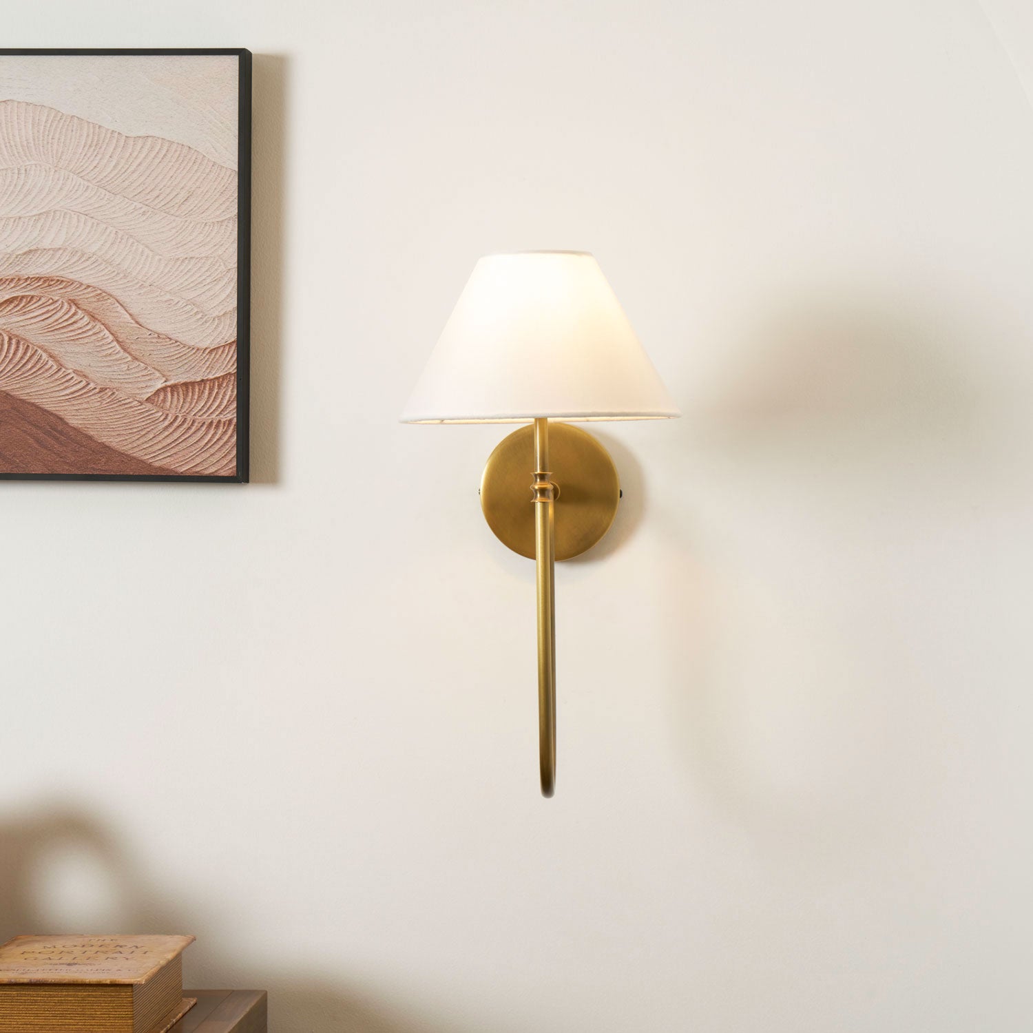 Collins Wall Light - Modern LED Sconce for Bedroom, Living Room & Hallway - Energy Efficient Indoor Lighting Fixture