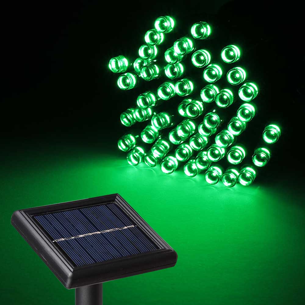 TheLAShop 37ft Solar String Lights Outdoor Waterproof - Weatherproof Fairy Lights for Garden, Patio, Backyard, and Wedding Decorations