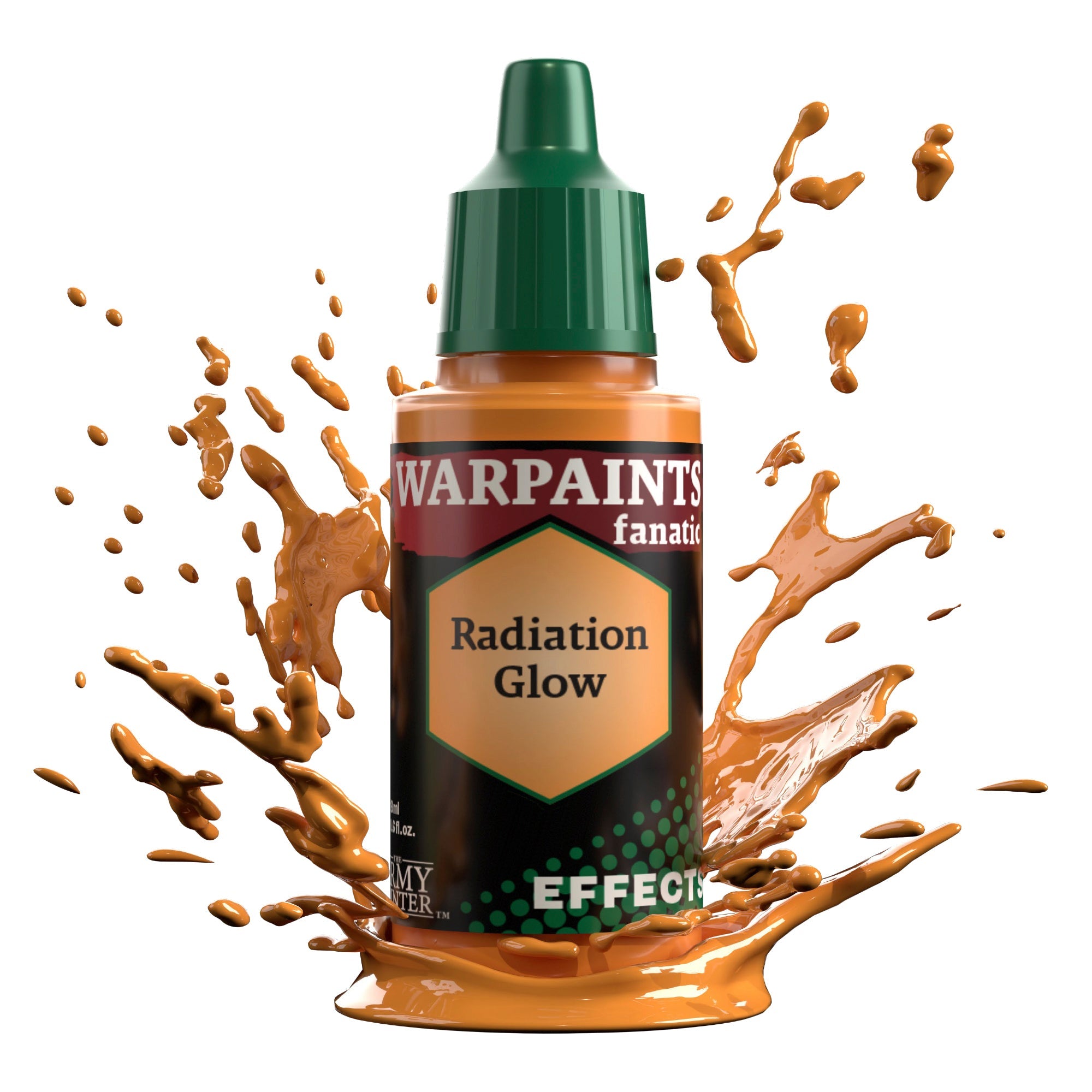 Warpaints Fanatic Effects: Radiation Glow - High-Pigment UV Reactive Face & Body Paint for Cosplay, Halloween & Festival Makeup - Perfect for Rave Parties, Themed Events & Creative Photography
