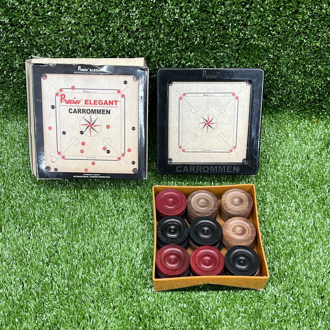 Premium Carrom Board Coins Set - 24pcs Professional Striker Discs for Carrom Game - Perfect for Family Fun, Tournaments & Indoor Games