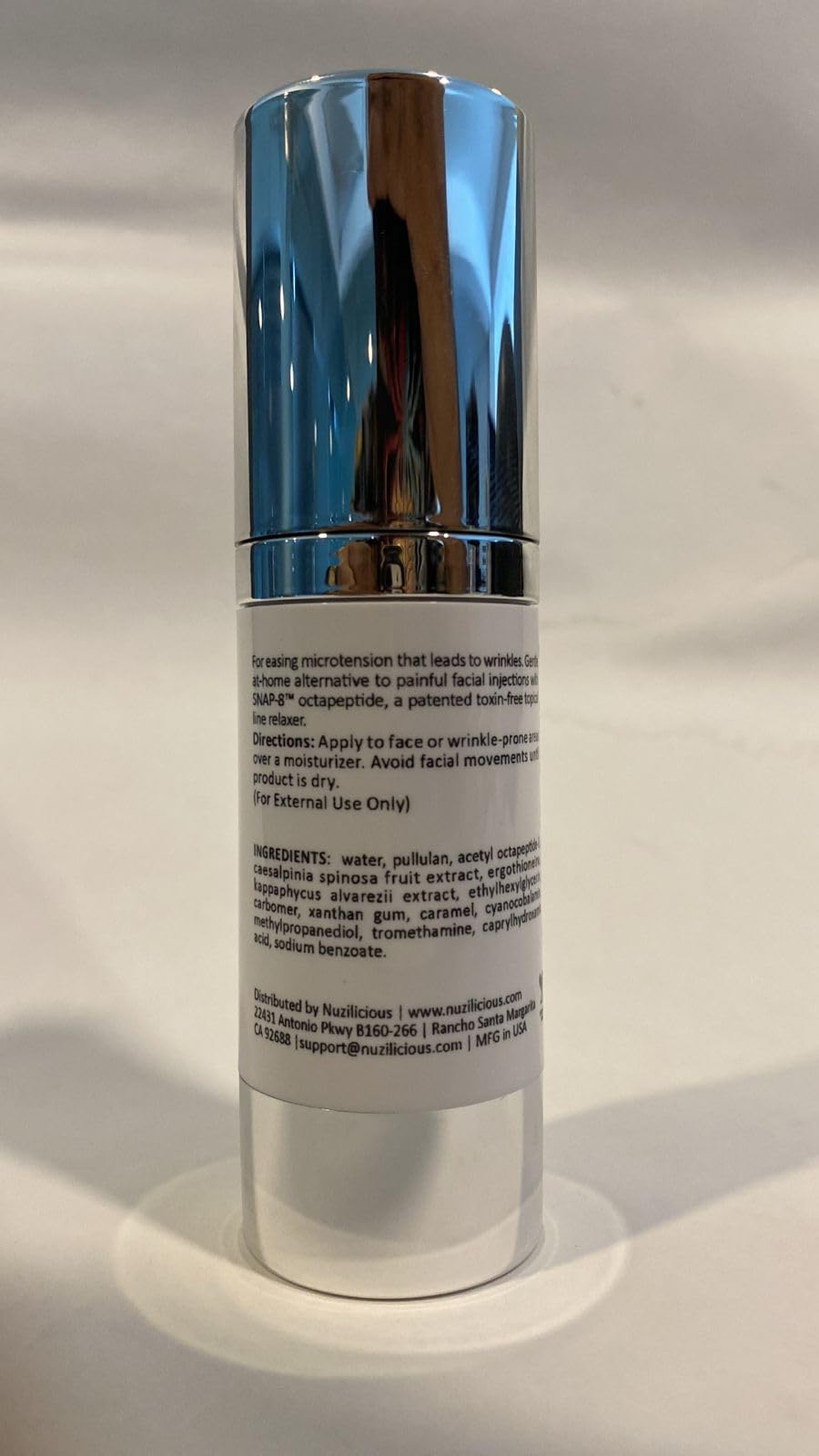 Professional Grade Anti-Wrinkle Serum for Face - Toxin-Free, Vegan & Cruelty-Free Wrinkle Relaxer with Octapeptide & Antioxidants to Reduce Fine Lines & Expression Wrinkles (1 oz) - Perfect for Daily Skincare Routine & Anti-Aging Treatment