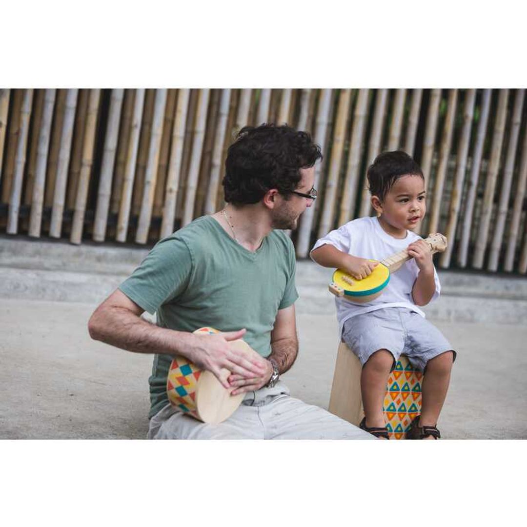 Banjolele Wooden Kids Toy - Mini Ukulele for Children, Safe & Durable Musical Instrument - Perfect for Playtime, Learning & Gifts