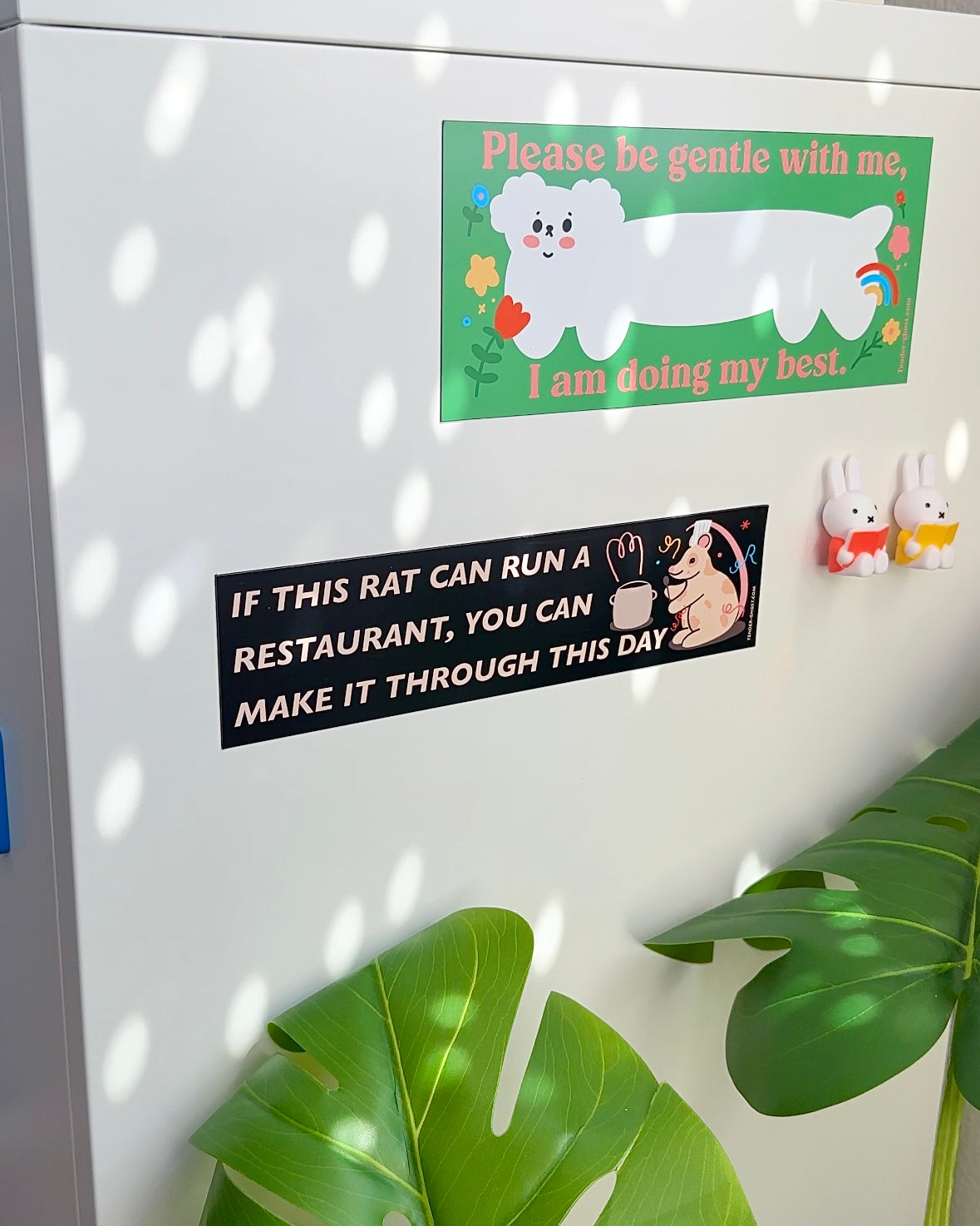 Rat Chef Car Magnet - Funny Removable Bumper Sticker for Food Lovers, Students & Daily Motivation | Perfect for Cars, Fridges & Office Decor