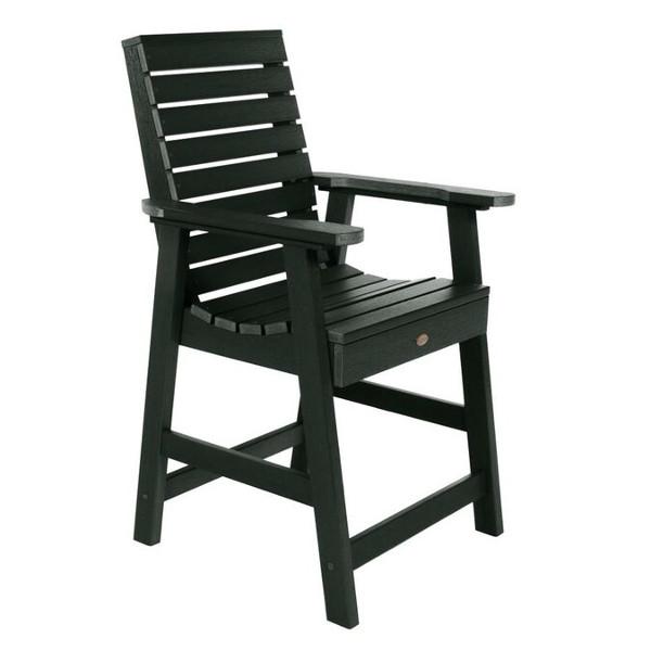 Weather-Resistant 3-Piece Round Counter Height Outdoor Dining Set - Perfect for Patio, Deck, and Backyard Gatherings