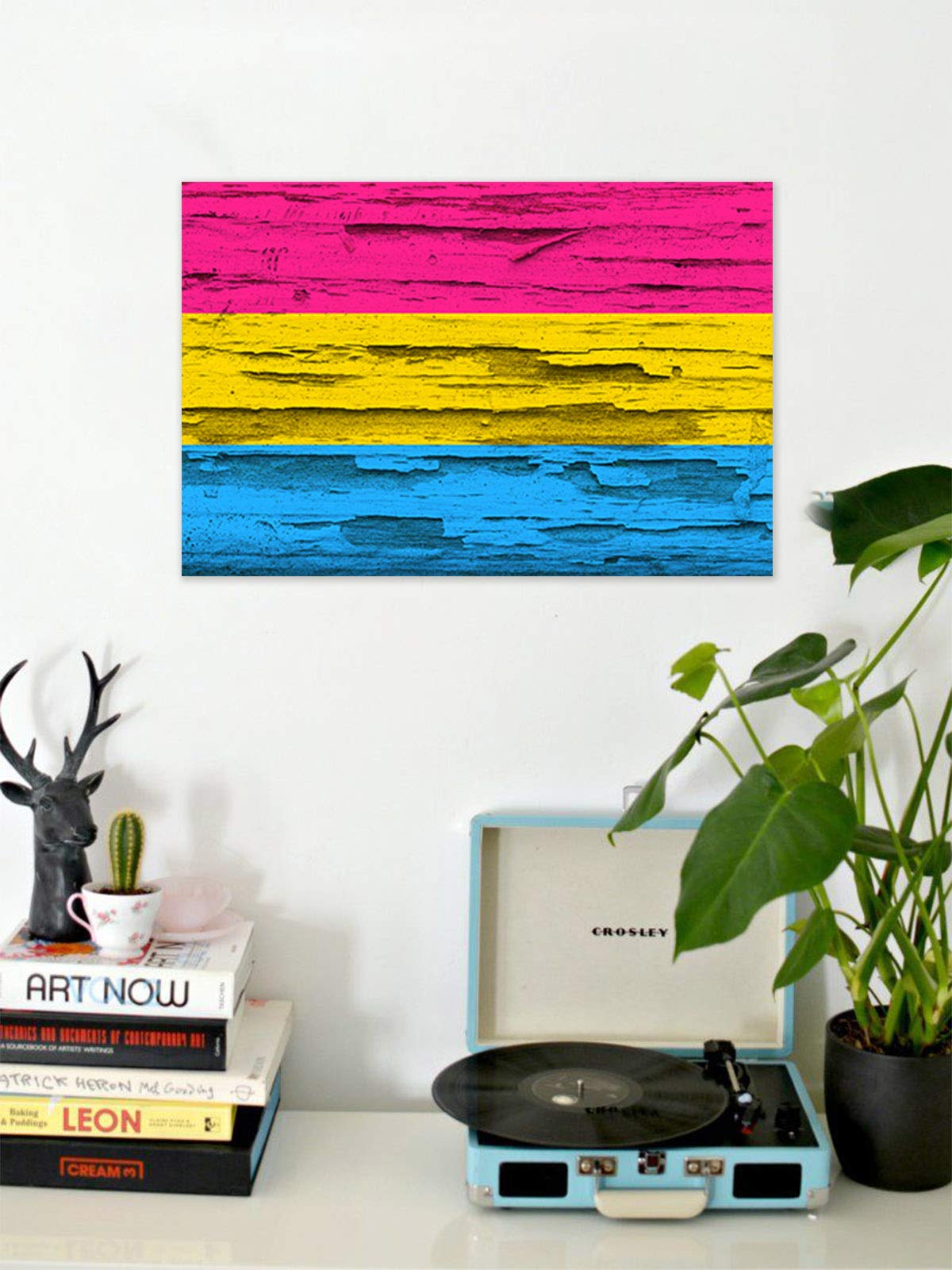 Pansexual Pride Flag Wall Art - 8