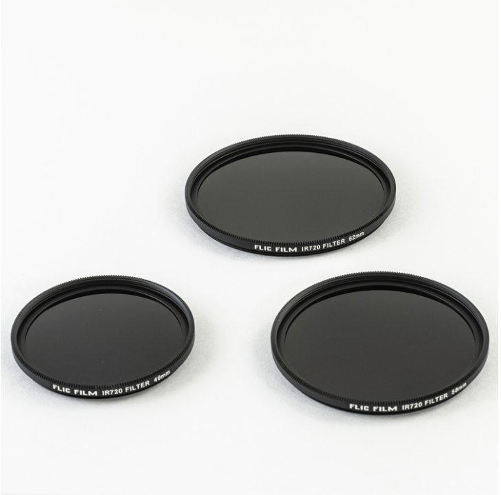 Flic Film 720NM Infrared Filter 77mm - Enhance Infrared Photography for Landscapes, Portraits & Creative Shots
