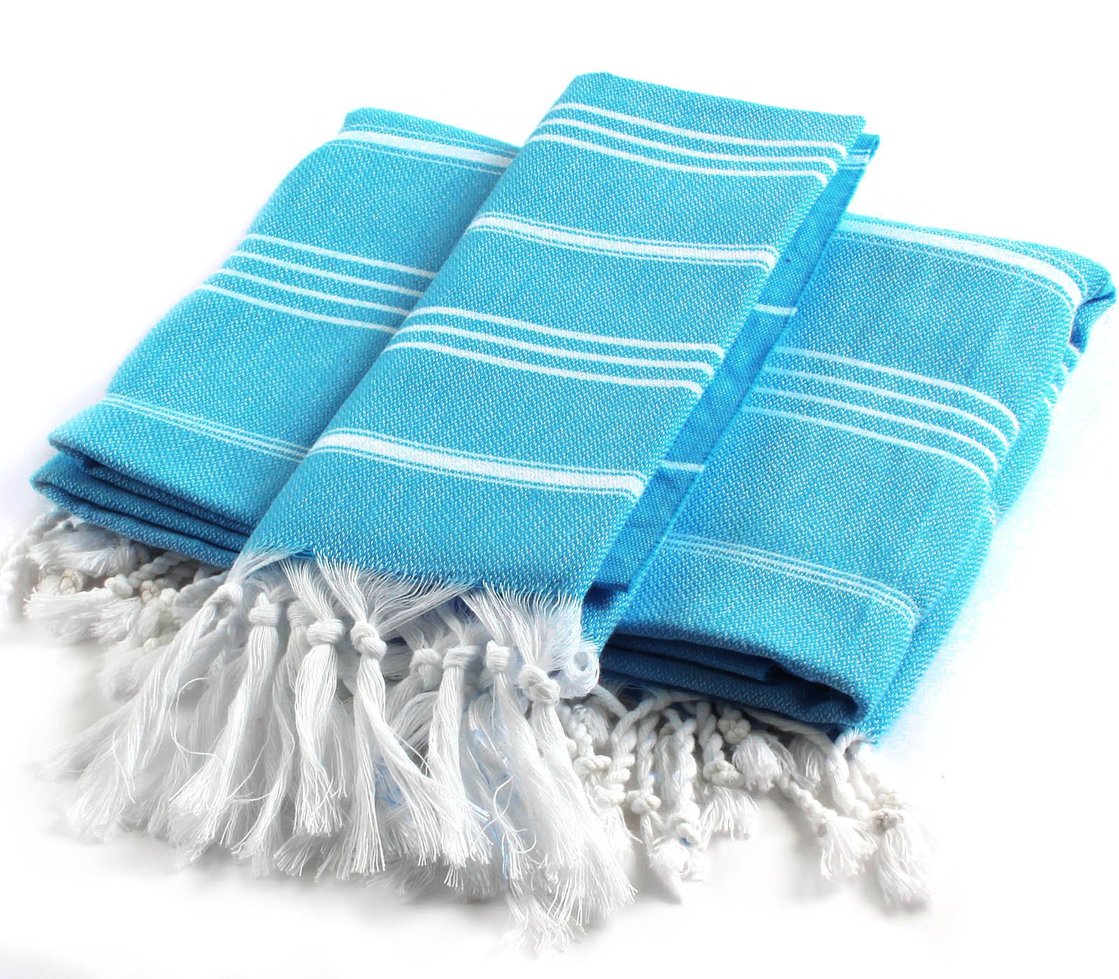Premium Cacala 2-Piece Turkish Pestemal Towel Set - 100% Cotton Bath Towel (37