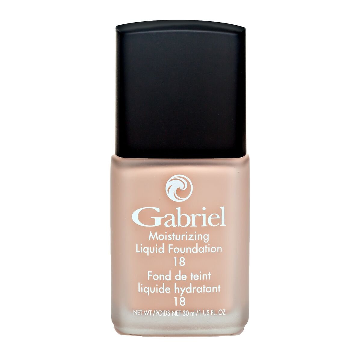 Gabriel Organics Moisturizing Liquid Foundation - Rose Beige | Natural Full Coverage Makeup for Dry Skin | Daily Wear & Special Occasions