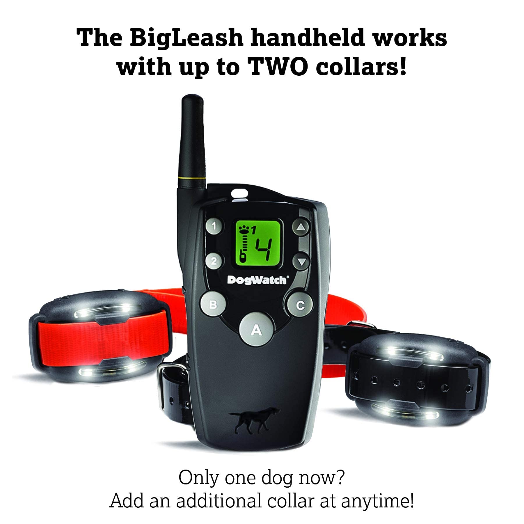 DogWatch S-15 No Shock Dog Training Collar with Remote - 1/2 Mile Range, Beep & Vibration Modes, Waterproof & Rechargeable for Small to Large Dogs - Perfect for Obedience Training, Bark Control & Outdoor Activities