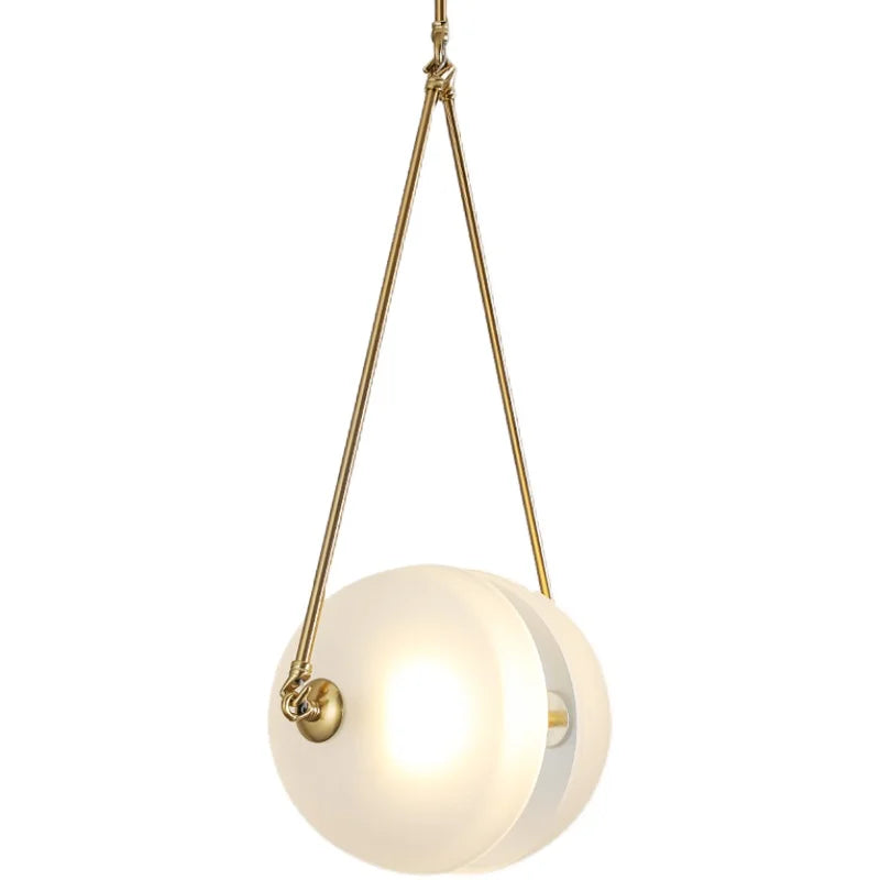 Minimalist Screw Pendant Hanging Lights - Modern Industrial Ceiling Fixture for Dining Room, Kitchen Island & Bedroom Decor