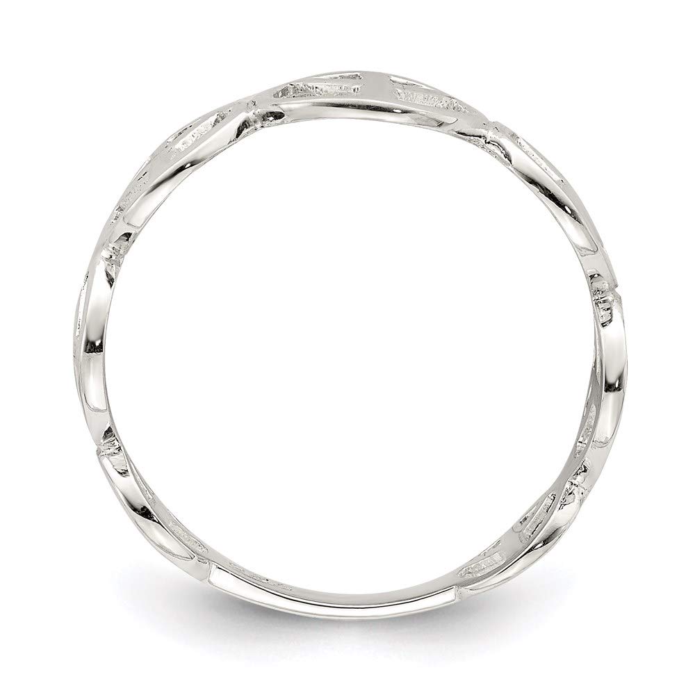 925 Sterling Silver Peace Ring for Women - Elegant Dainty Jewelry Gift for Her, Perfect for Anniversary, Birthday, Valentine's Day & Everyday Wear
