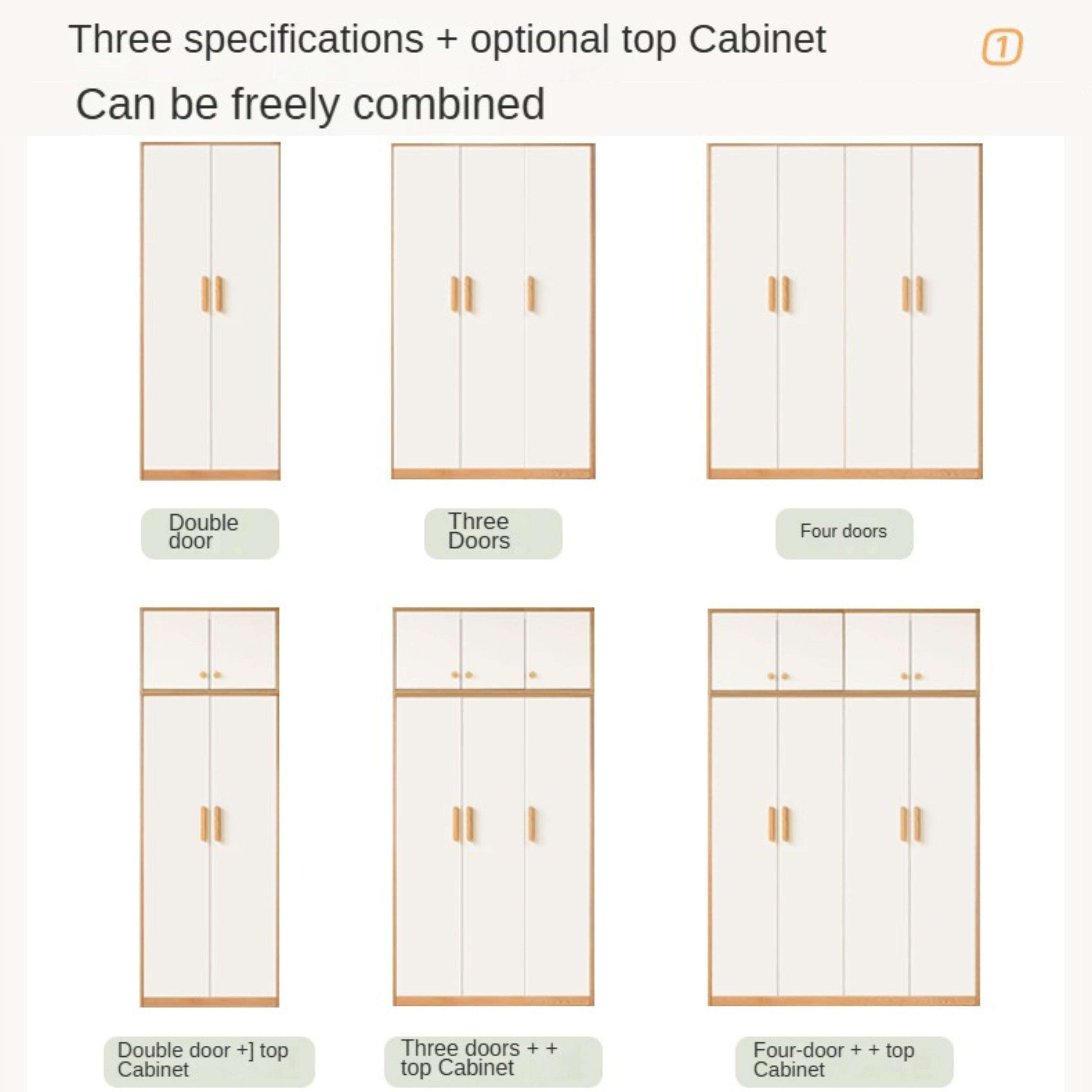 Solid Oak Wood Locker - Modern Wardrobe Closet for Bedroom, Office & Entryway Storage | Durable Wooden Cabinet with Hanging Rod & Shelves