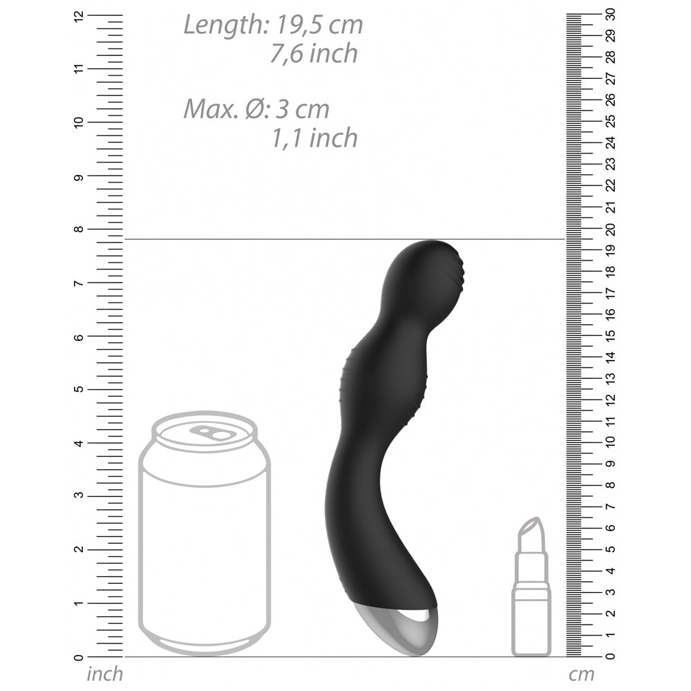 ElectroShock Remote Control E-Stim G Spot & P Spot Vibrator for Couples - Powerful Rechargeable Adult Toy for Enhanced Pleasure & Sensual Play