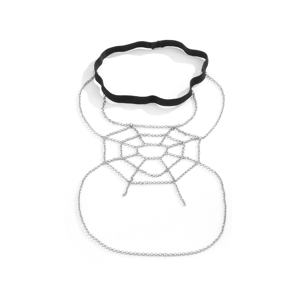 Elegant Women's Geometric Body Chain Jewelry - Stylish Layering Piece for Parties, Beach & Boho Fashion