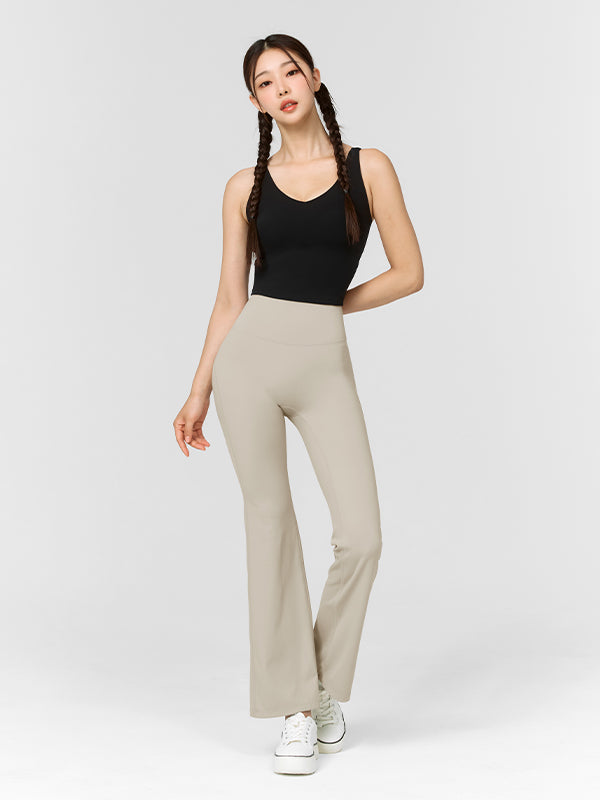 Black Label Power Rise Bootcut Pants for Women - High Waisted Stretch Denim Jeans - Perfect for Casual Wear, Office & Night Out