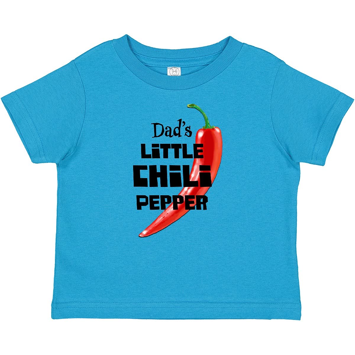 Inktastic Dad's Little Chili Pepper Baby T-Shirt - Cute Infant Bodysuit for Newborns & Toddlers - Perfect for Family Photos, Holidays & Everyday Wear