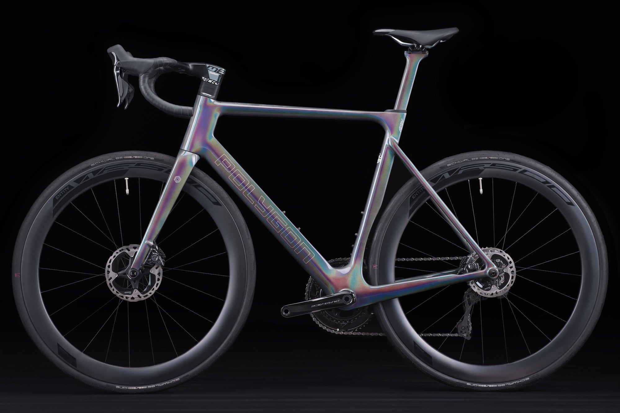 Polygon Helios A9X Dura Ace Di2 Carbon Road Bike - Lightweight & Fast Performance Bicycle for Racing & Endurance Cycling | Perfect for Road Racing, Triathlons & Long-Distance Rides