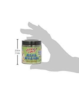 Premium Sushi Sonic Wasabi Powder - 1.5 Fl Oz (44ml) - Authentic Japanese Horseradish for Sushi, Sashimi & Asian Cuisine - Spicy Condiment for Home Cooking & Restaurant Use