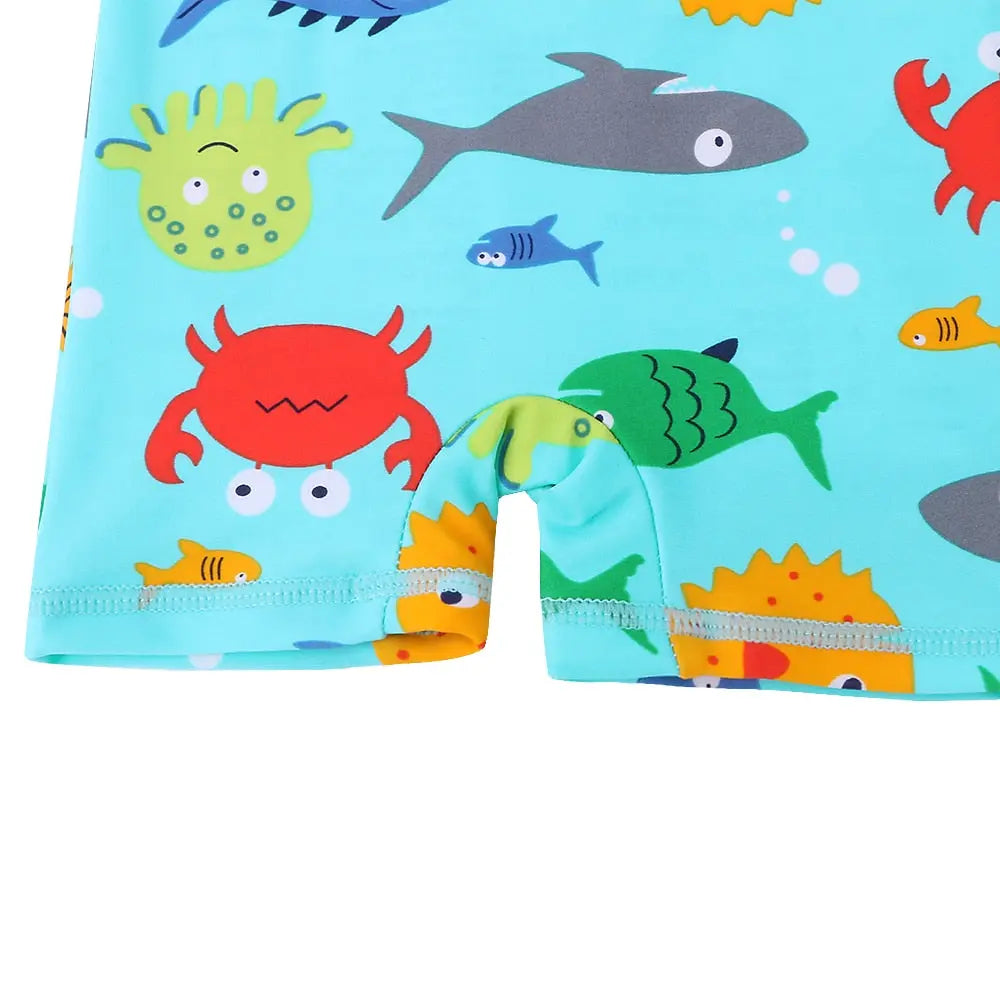 Dinosaur Swimsuits for Boys 0-6 Years | Kids' Swimwear for Beach & Pool Play