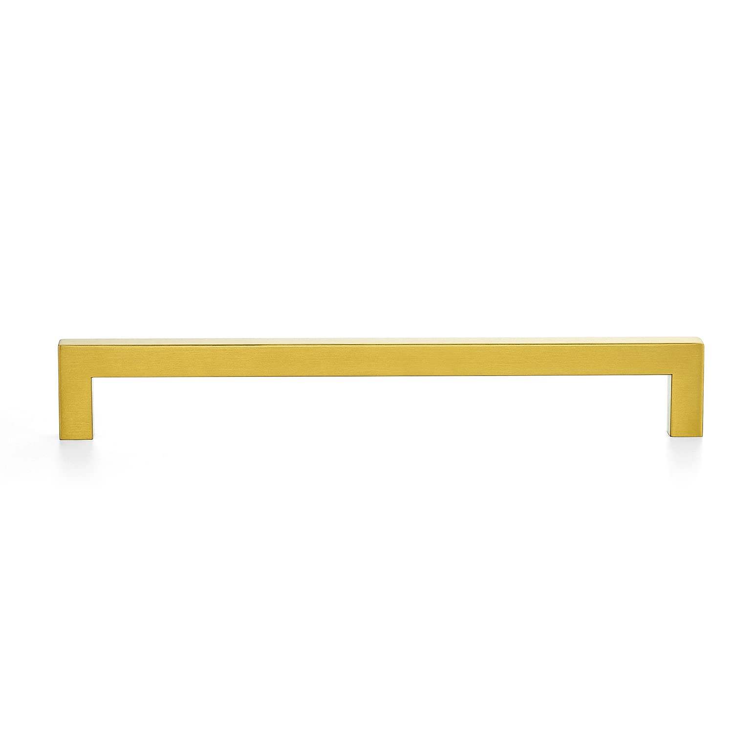 Ravinte 5 Pack Brushed Brass Cabinet Handles - Kitchen & Drawer Pulls for Cabinets & Cupboards