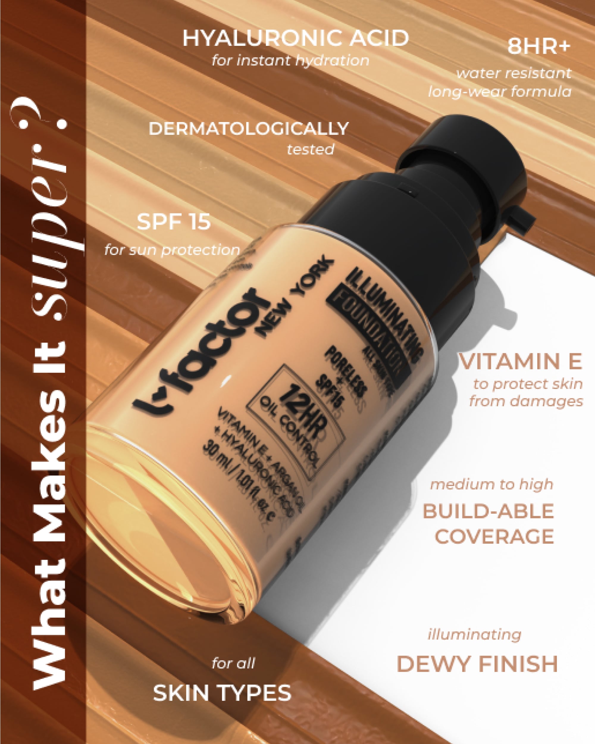 Radiant Glow Illuminating Foundation - Lightweight, Buildable Coverage for Flawless Skin | Perfect for Everyday Wear & Special Occasions
