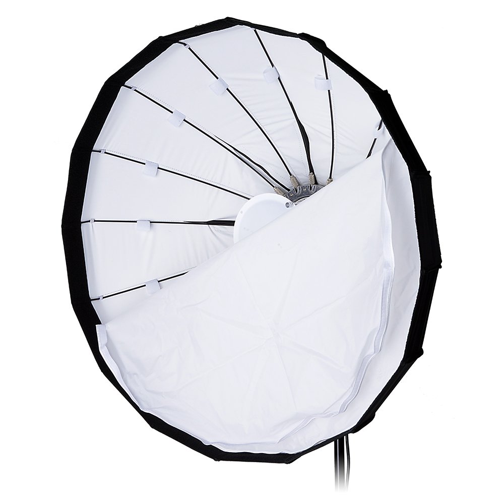 Pro Studio Solutions EZ-Pro 32in (80cm) Beauty Dish & Softbox Combo with Speedring - Collapsible Soft Light Modifier for Strobe, Flash & Monolights | Perfect for Portrait, Fashion & Beauty Photography