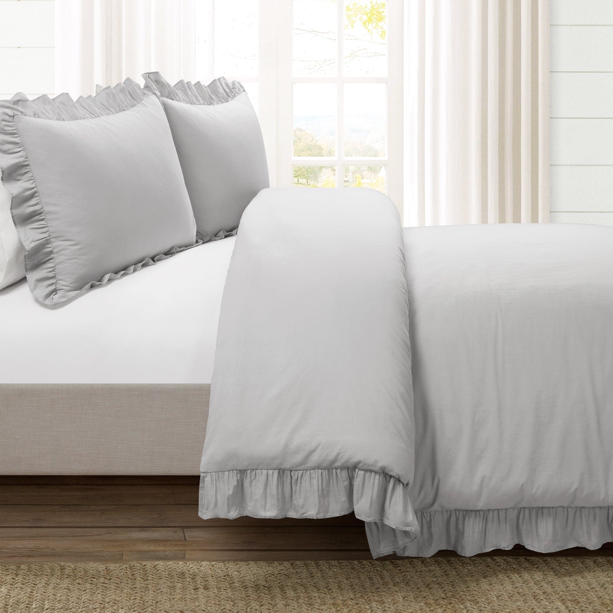Premium 100% Cotton Duvet Cover Set - Soft & Breathable Bedding - Queen/King Size - Perfect for Master Bedroom, Guest Room & Hotel Use