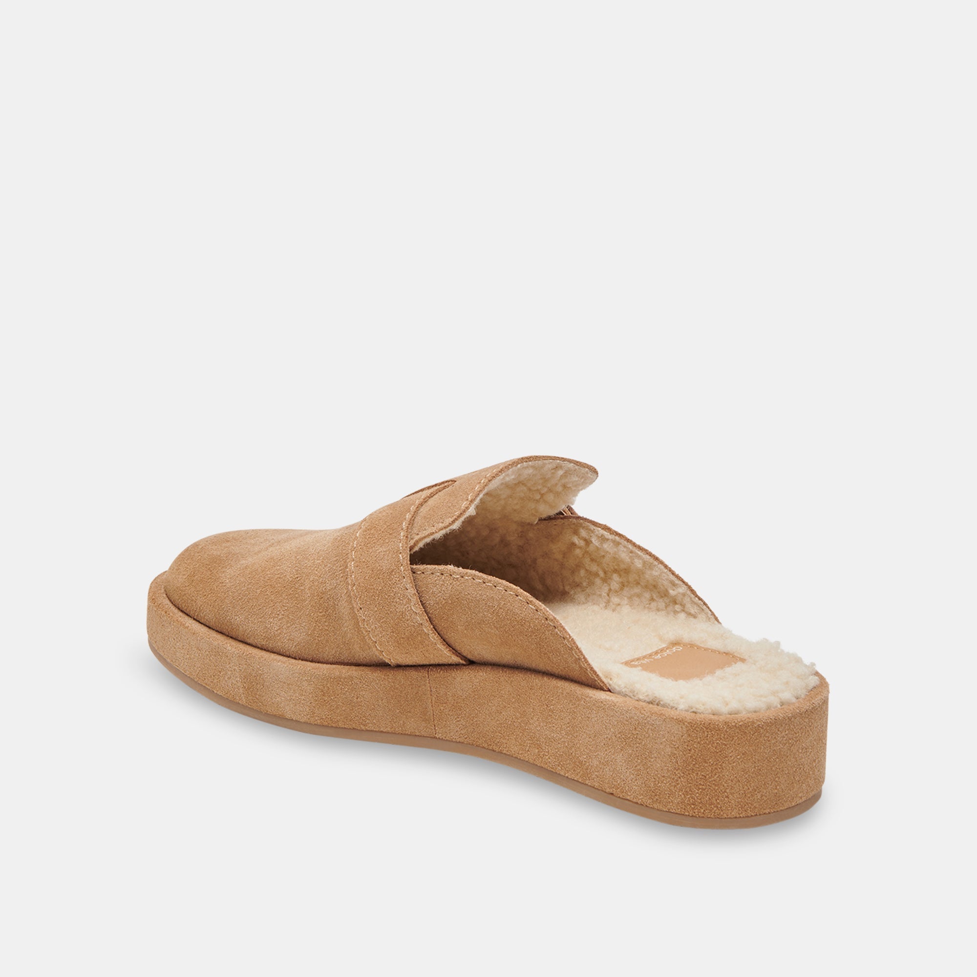 ASTOR PLUSH FLATS - Women's Comfortable Desert Suede Slip-On Shoes for Casual Wear | Perfect for Work, Travel & Everyday Use