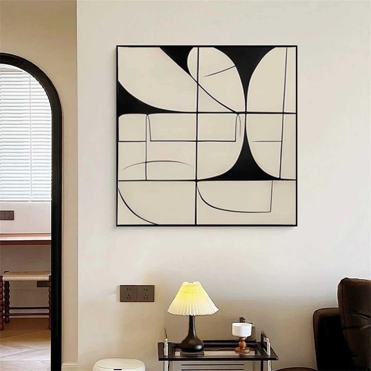Abstract Painting #AB 278 - Modern Wall Art for Home & Office Decor | Perfect for Living Room, Bedroom, or Workspace