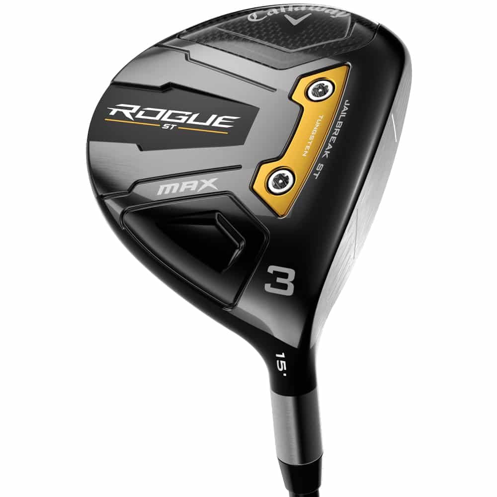 Callaway Golf Rogue ST Max Fairway Wood | High-Performance Golf Club for Distance & Accuracy | Perfect for Mid-Handicap Golfers on the Course