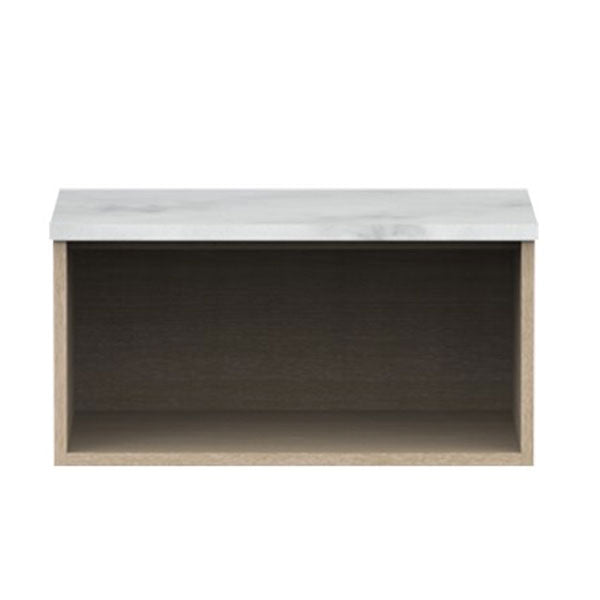 ADP Gino Open Shelf - Modern Wooden Storage Shelf for Home & Office Organization | Perfect for Living Room, Bedroom, and Office Spaces