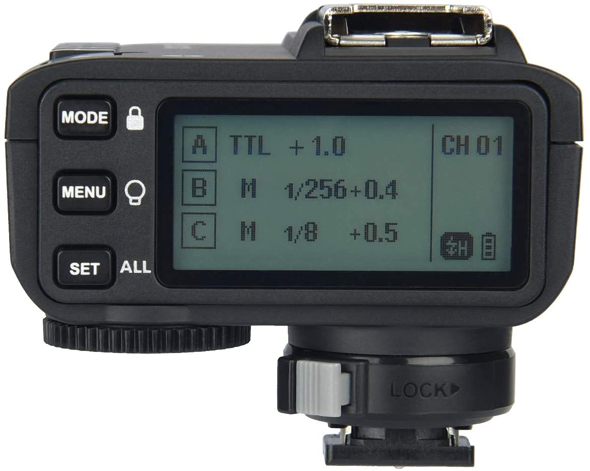 Godox X2T-S Wireless Flash Trigger Transmitter for Sony Cameras - TTL & HSS up to 1/8000s, 2.4G with Bluetooth, USB LED - Perfect for Studio, Wedding & Outdoor Photography