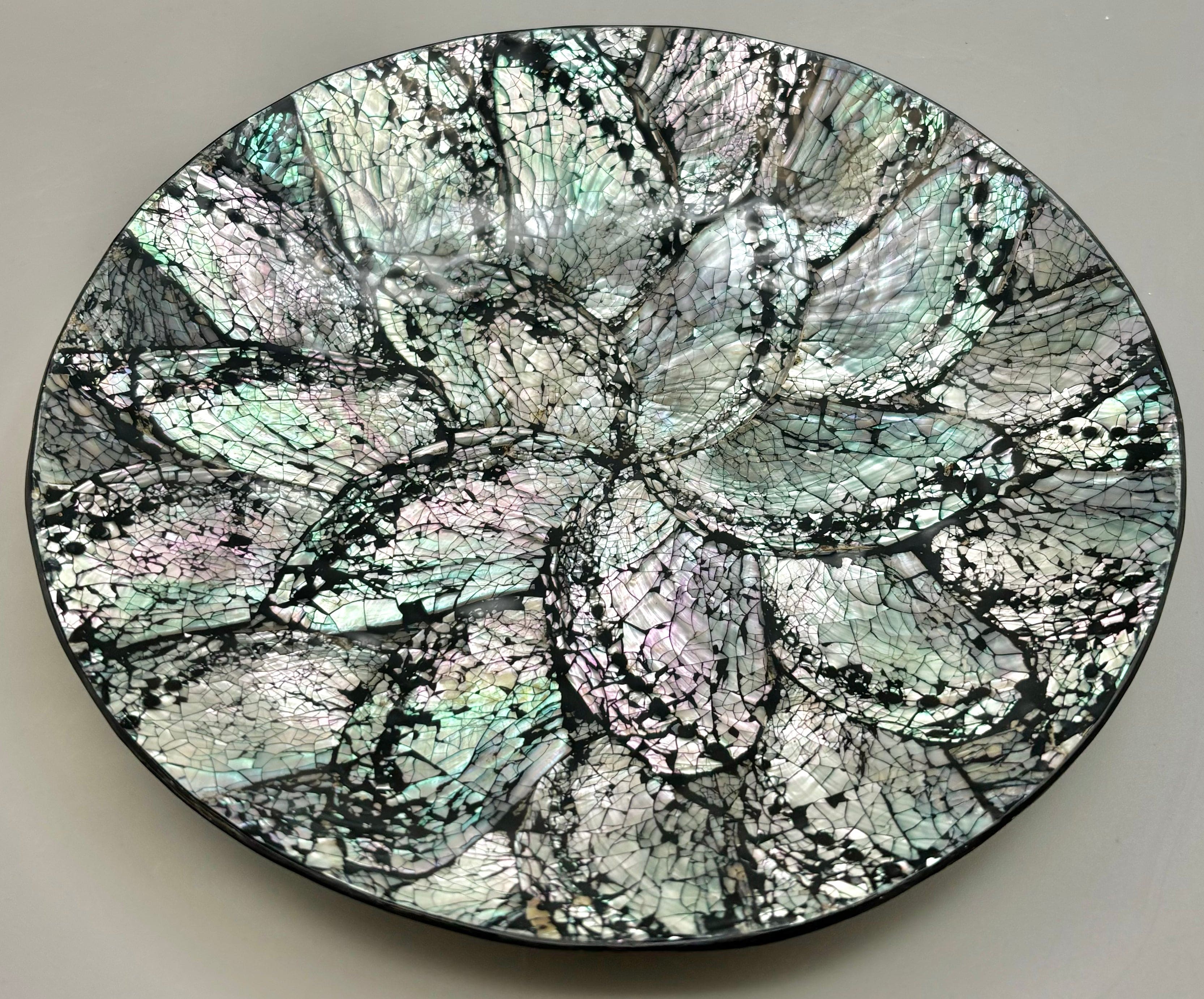 Premium Australian Abalone Shell Plate - Medium Size for Serving Sushi, Seafood & Appetizers | Eco-Friendly Natural Shell Dish for Restaurants, Parties & Home Decor