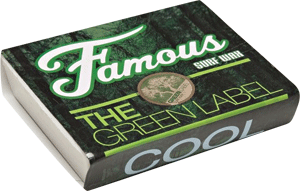 Organic Single Bar Wax - Famous Green Label for Hair Styling & Beard Care | Cool & Natural Grooming Solution for Men