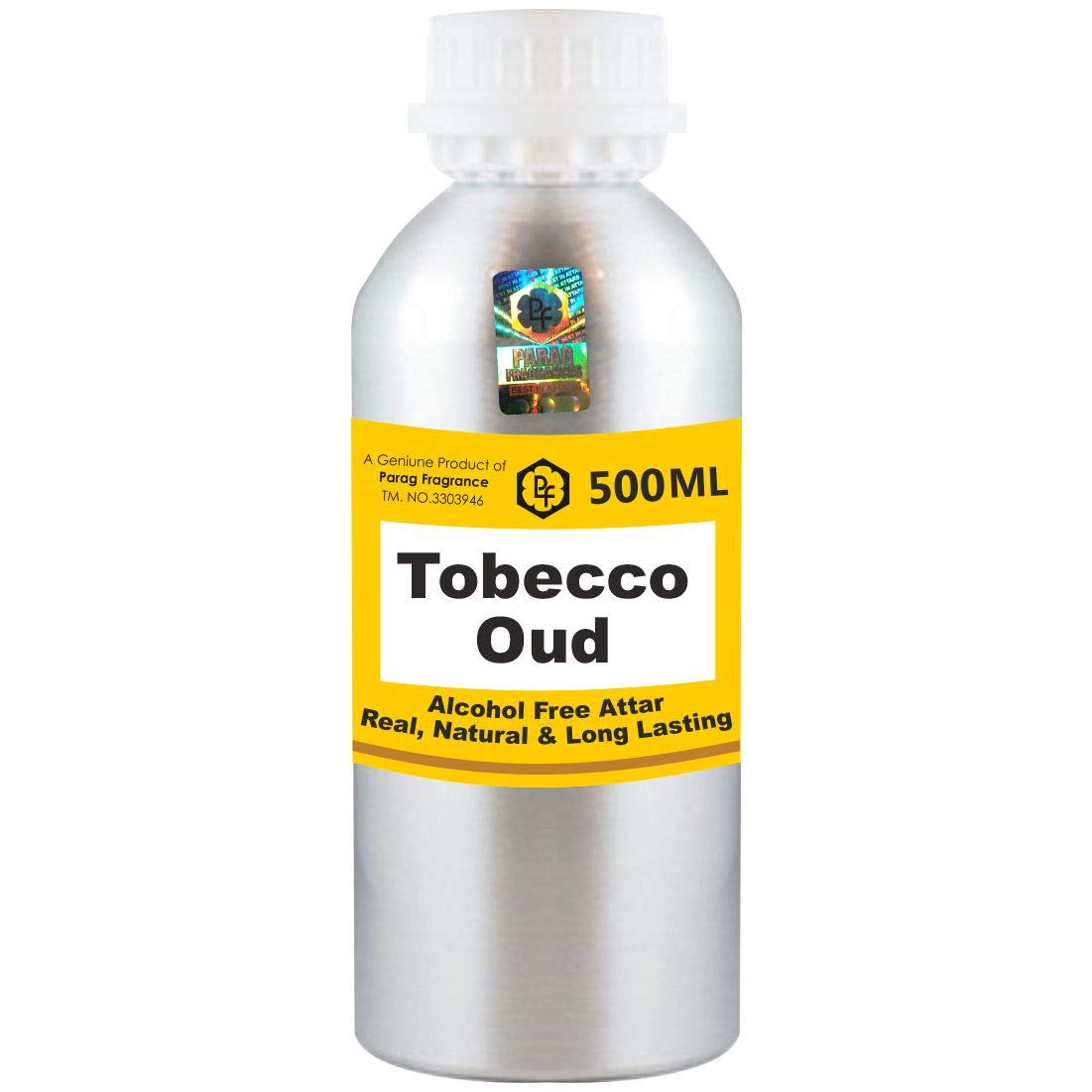 Premium Tobecco Oud Attar 500ml - Alcohol-Free Long Lasting Fragrance Oil for Men & Women | Wholesale Pack | Perfect for Daily Wear, Special Occasions & Religious Ceremonies | World's Best Itra Scent