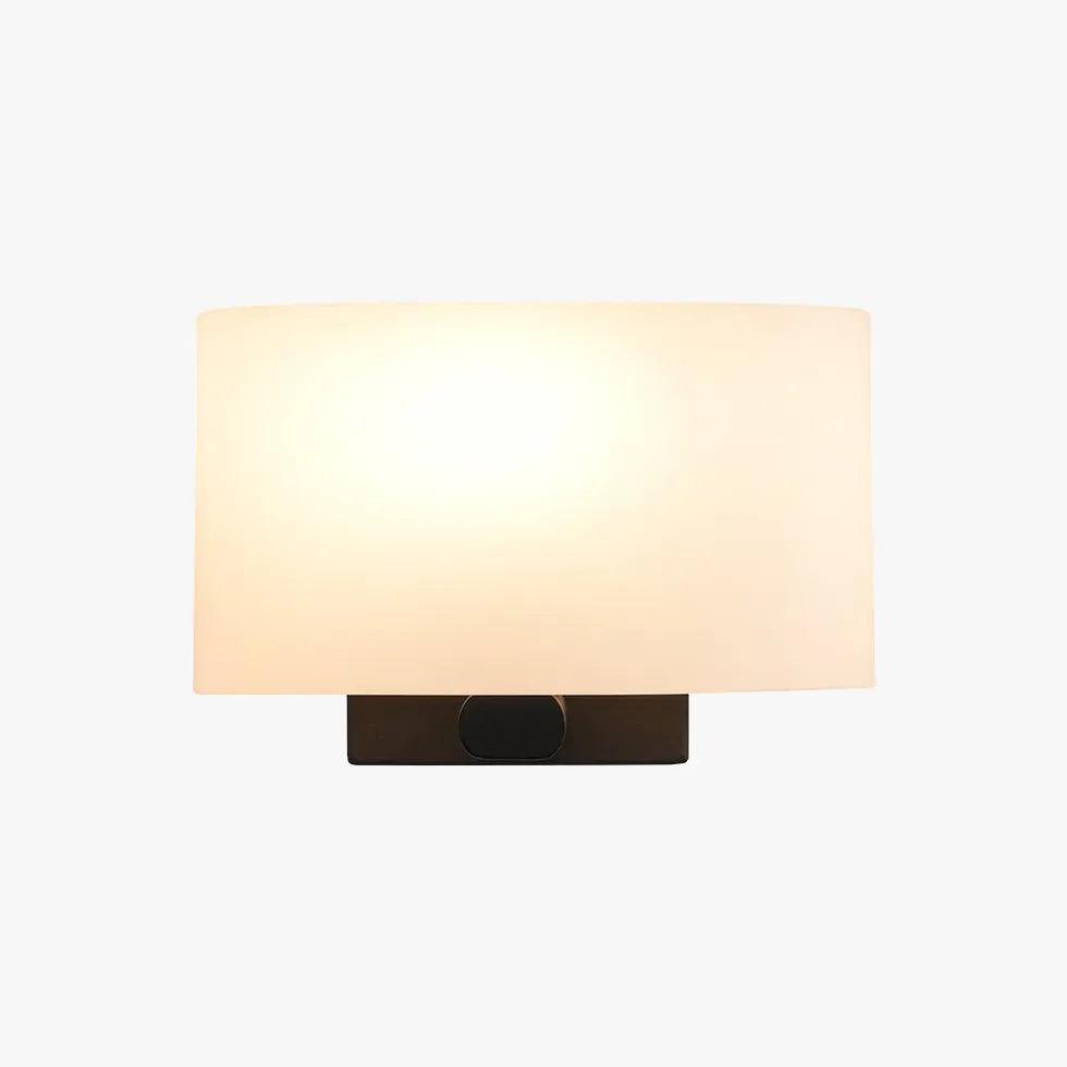 Frosted Glass LED Wall Lights - Modern Dimmable Sconces for Bedroom, Living Room & Hallway Lighting
