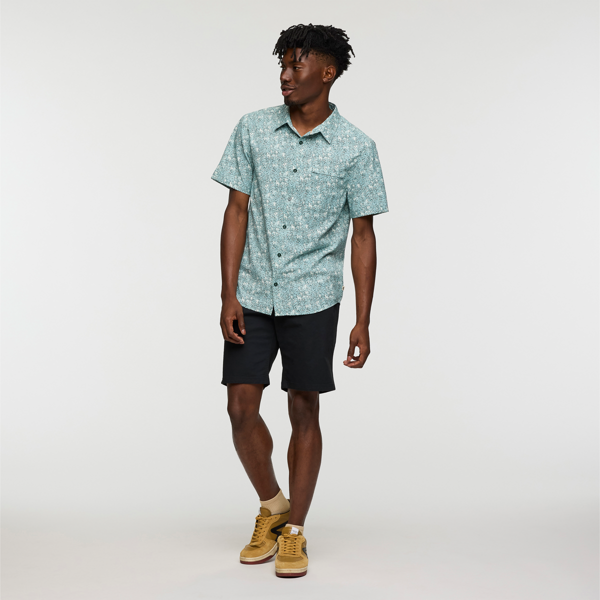 Cotopaxi Cambio Button Up Shirt for Men - Stylish Printed Casual Shirt for Outdoor Adventures & Everyday Wear