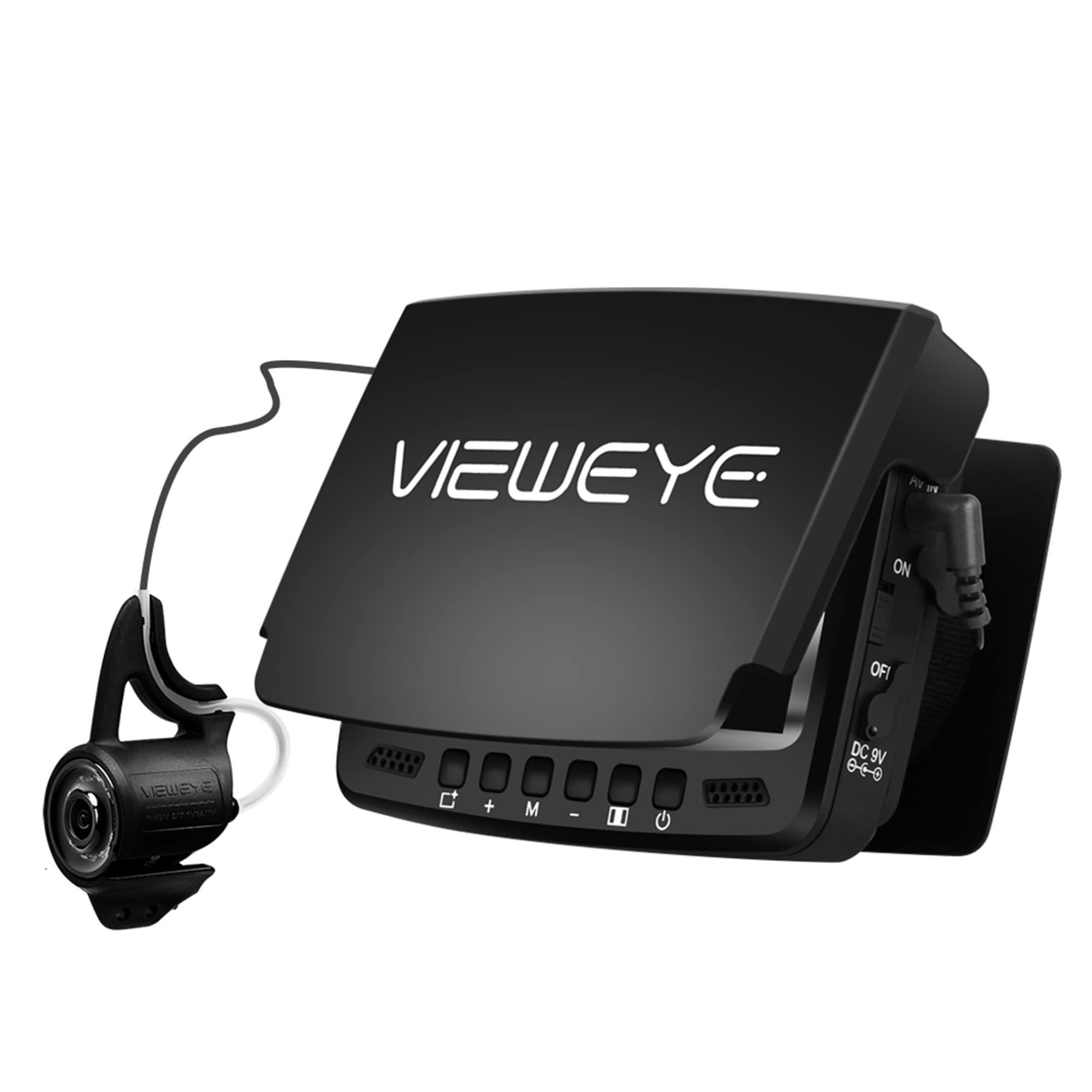 ViewEye 4.3 Inch IPS LCD Underwater Fishing Camera Kit - HD Video Fish Finder with Monitor for Ice, Lake & Boat Fishing | Perfect for Winter Angling, Deep Water Exploration & Marine Observation
