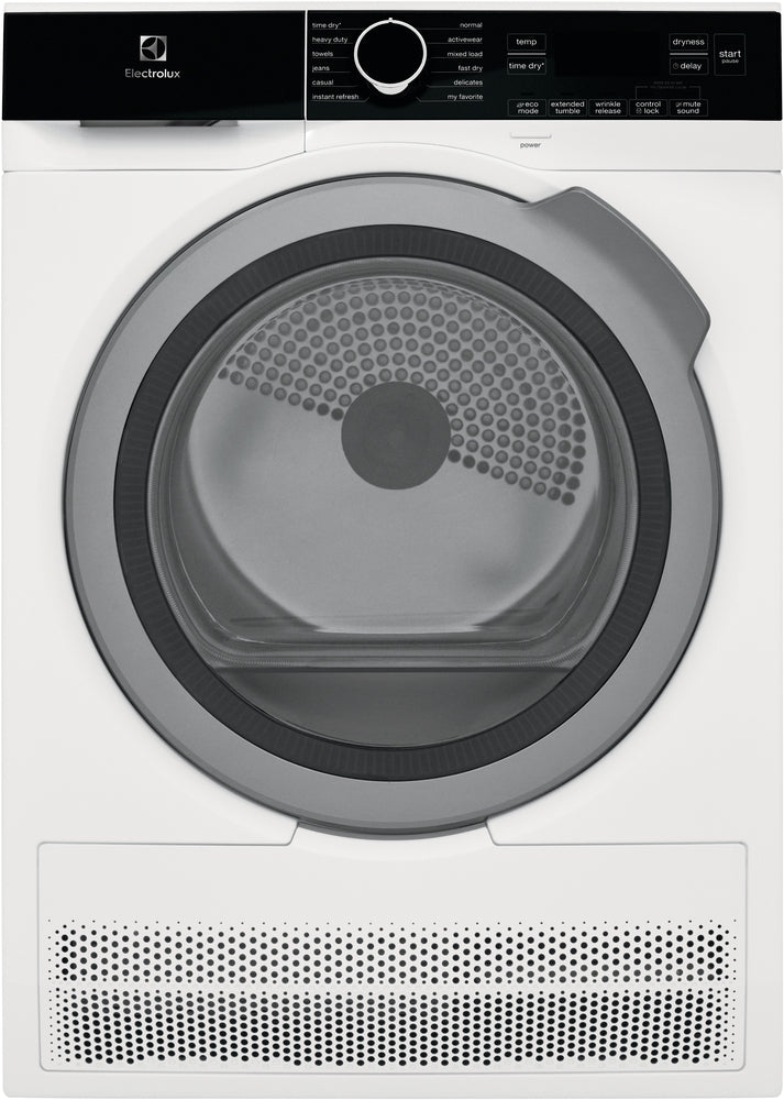 Electrolux ELFE422CAW 4.0 cu. Ft. Compact Front Load Electric Dryer in White - Perfect for Small Laundry Rooms & Apartments