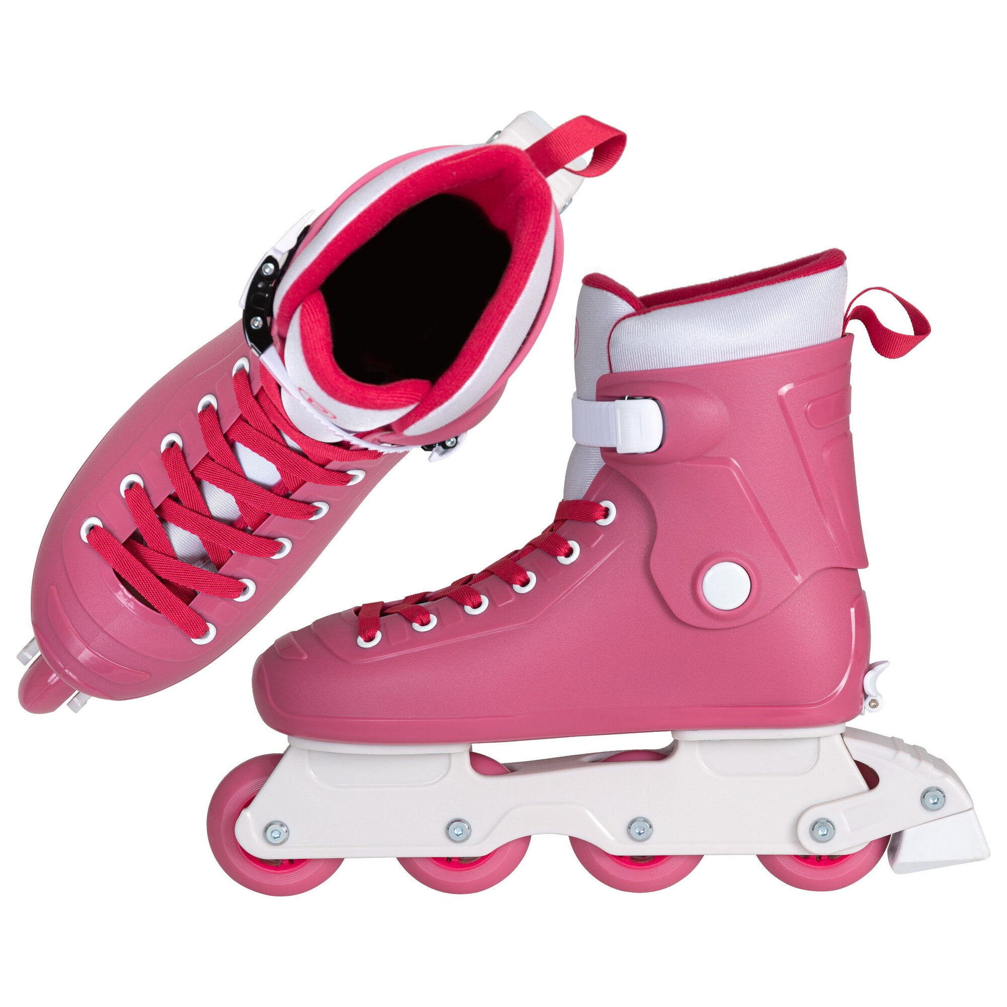 Pink Cruiser Skateboard - Lightweight & Durable for Kids & Adults | Perfect for Commuting, Tricks & Outdoor Fun