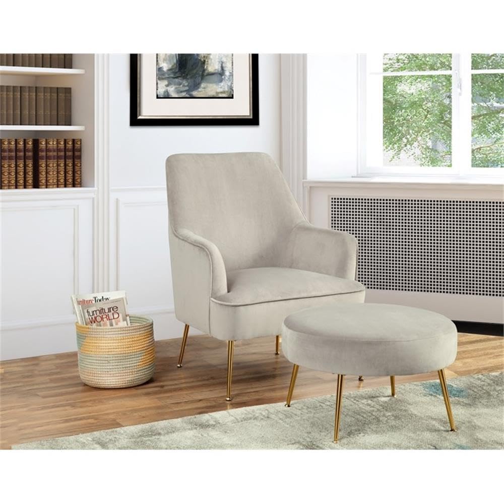 Alpine Furniture Rebecca Chair - Modern Grey Accent Chair 28