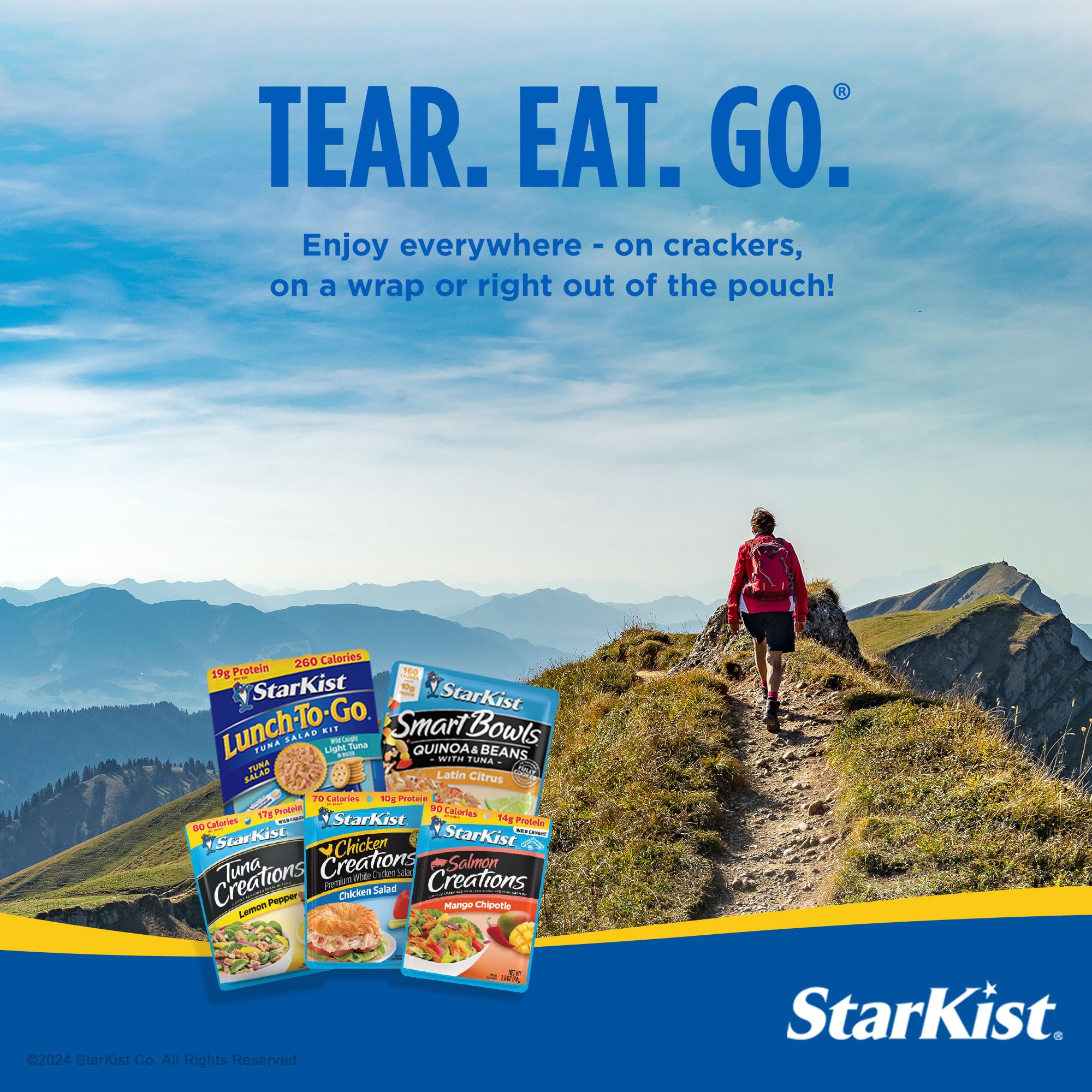 Starkist Smart Bowls Tomato Basil Barley & Beans Tuna, 4.5 oz (Pack of 3) - Healthy Ready-to-Eat Meal for Office Lunch, Quick Dinner & On-the-Go Snacks