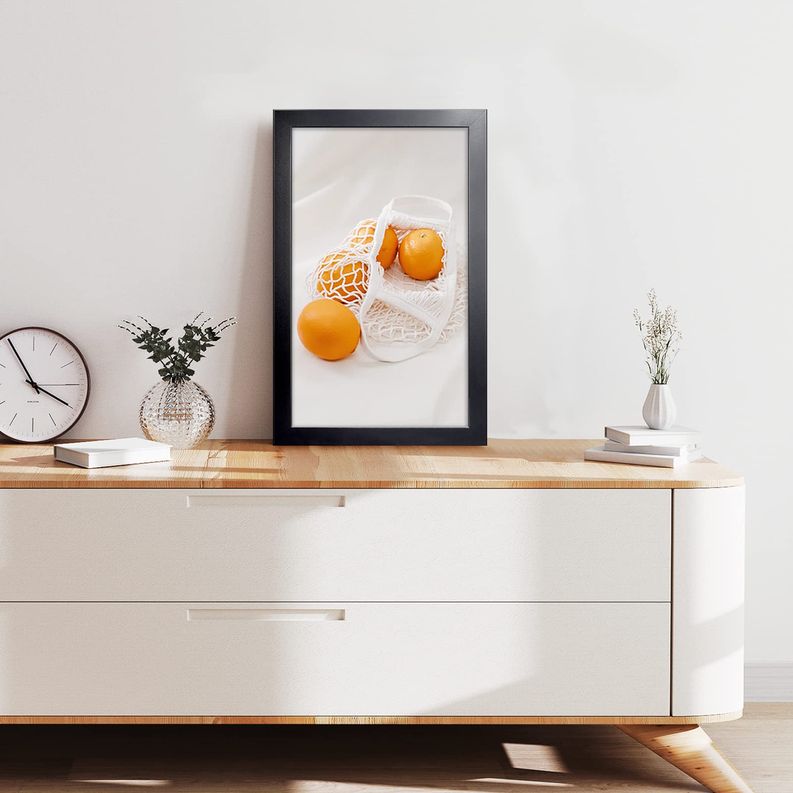 LaVie Home 14x20 Black Picture Frame - Classic Minimalist Wall Decor for Photos, Posters, Artwork | Perfect for Home, Office, Hotel & Puzzle Display