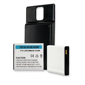 Original Samsung Infuse 4G I997 Replacement Battery - 1800mAh Li-ion Extended Life Battery for Samsung Infuse 4G Smartphone - Perfect for Travel, Work & Daily Use